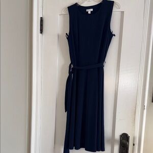 Charter Club Navy Midi Dress